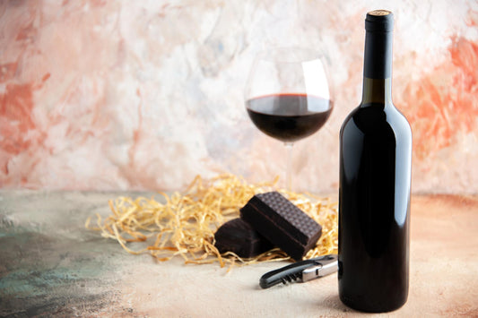 Vino Tinto Con Chocolate
