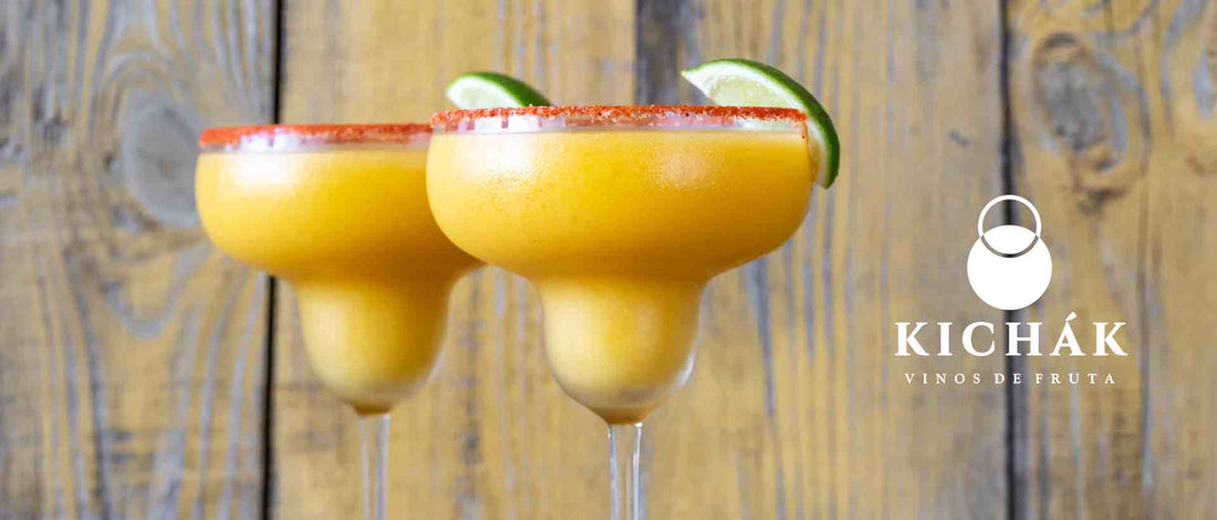 Coctel Sangría de Melocotón Blanco y Mango