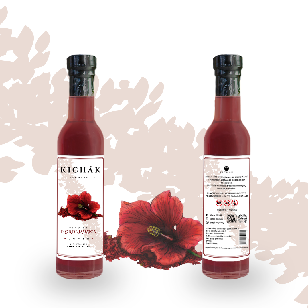 mini vinos de jamaica kichak 250 ml