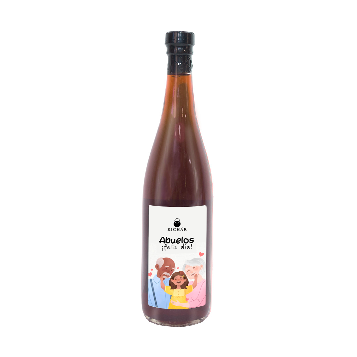 🎁 Botella de Vino Personalizada Kichák 750 ml - Vinos Kichák