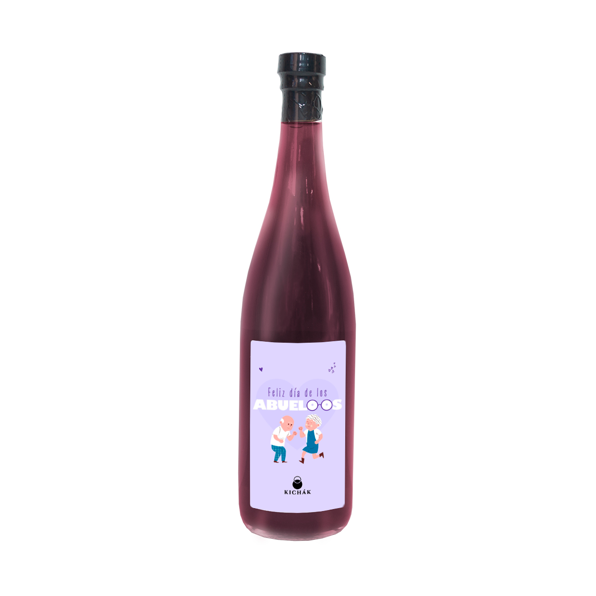🎁 Botella de Vino Personalizada Kichák 750 ml - Vinos Kichák