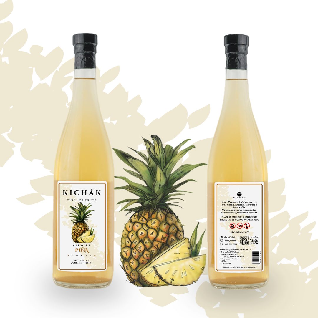 VINO DE PIÑA KICHÁK 750 ML