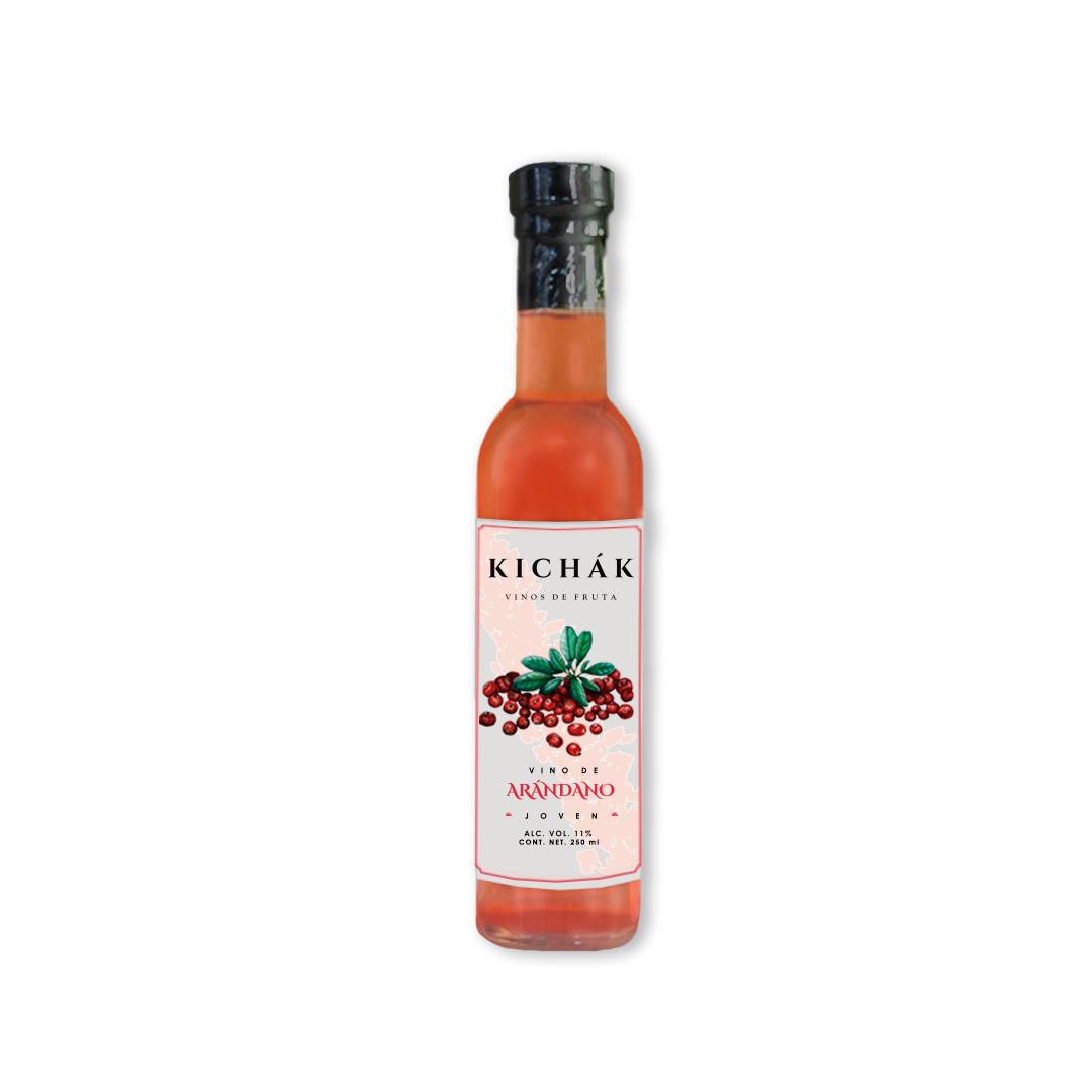 VINO DE ARÁNDANO KICHÁK 250 ML