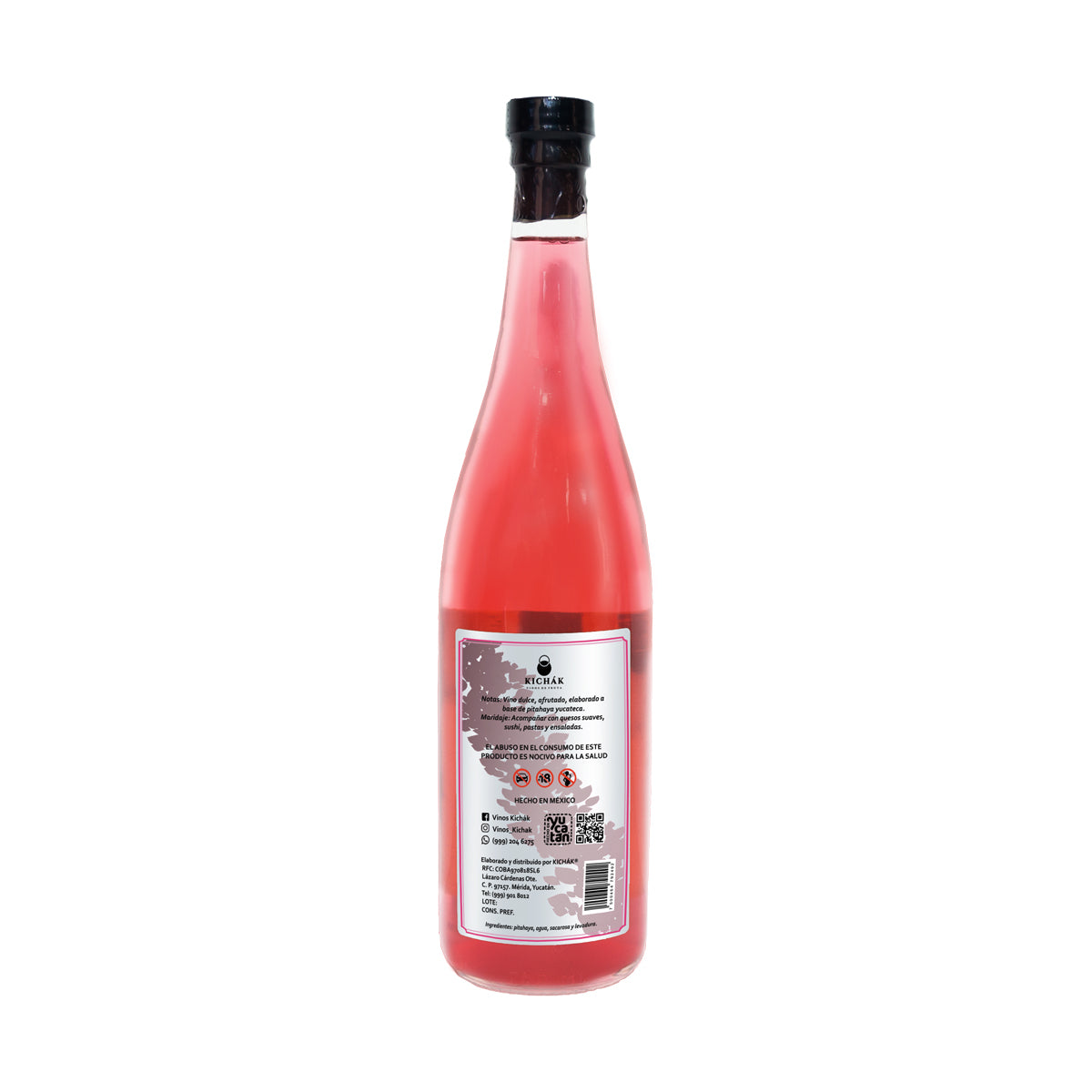 VINO DE PITAHAYA KICHÁK 750 ML