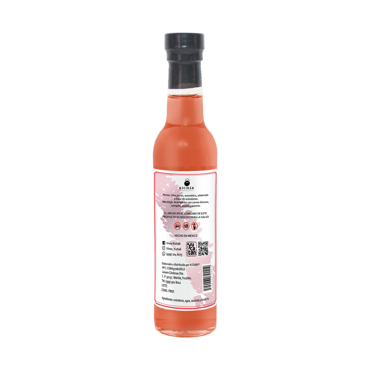 VINO DE ARÁNDANO KICHÁK 250 ML