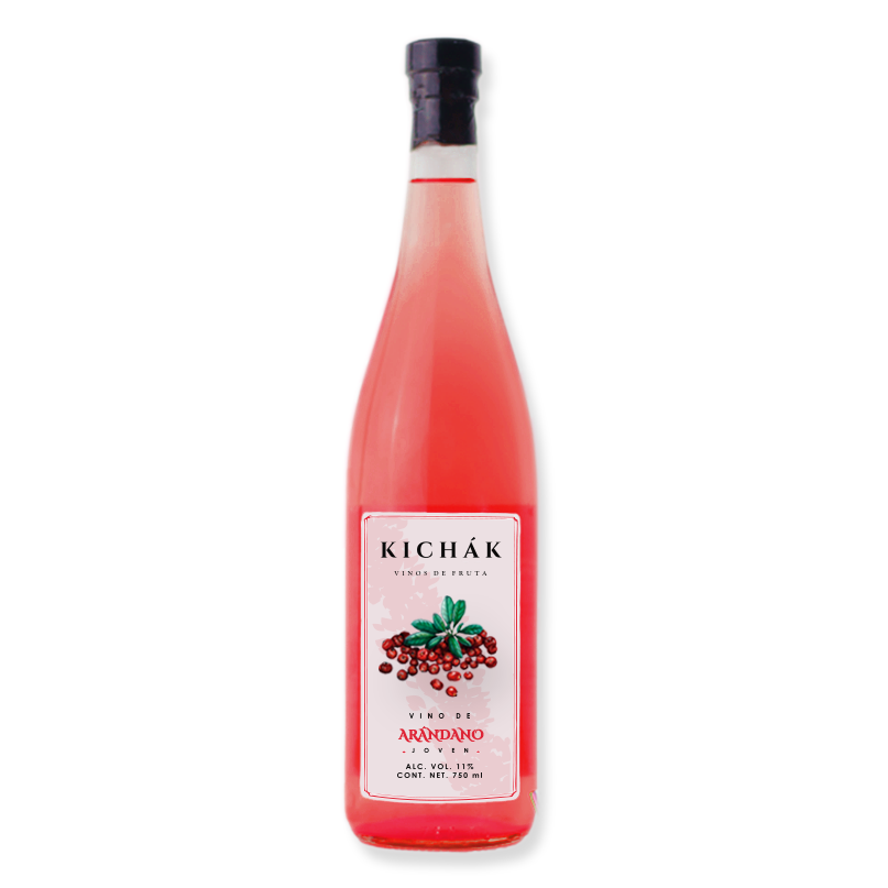 VINO DE ARÁNDANO KICHÁK 750 ML