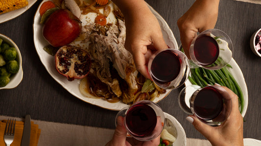 Vino lambrusco marinado
