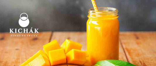 Cóctel de Té Helado de Mango