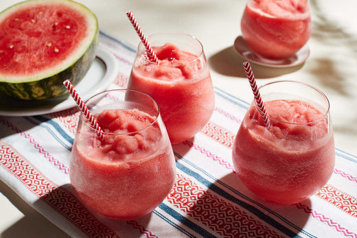 Spritzer de Vino Blanco con Sandía