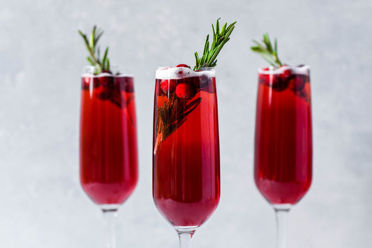 Cranberry-Ginger Mimosa