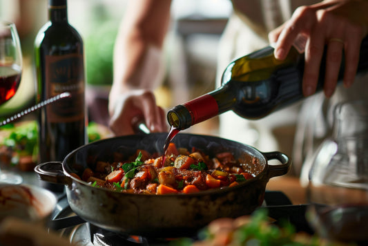 vino tinto para cocinar 