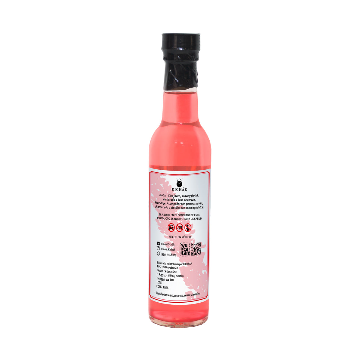 vino de fruta kichak cereza 250 ml