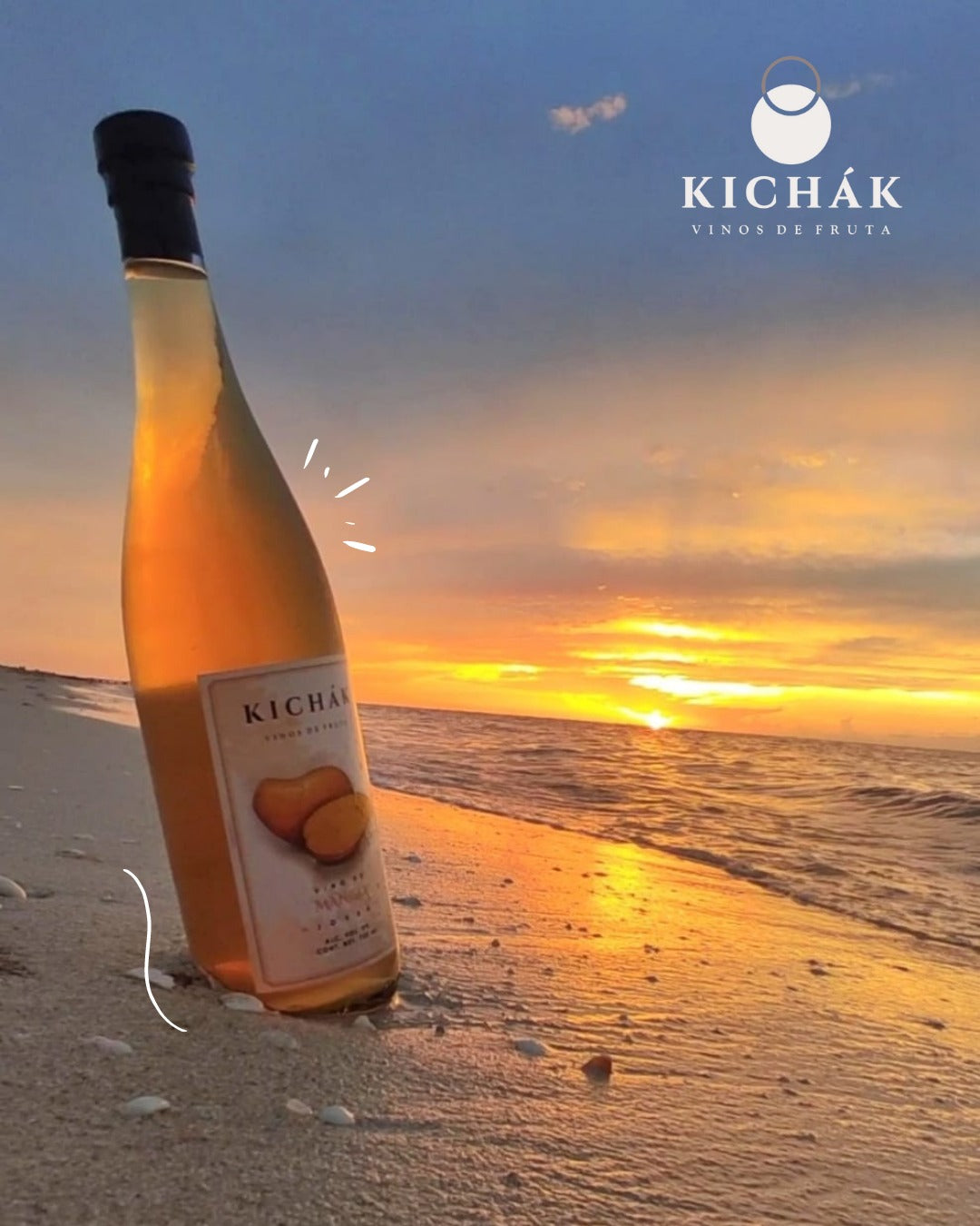 VINO DE MANGO KICHÁK 750 ML