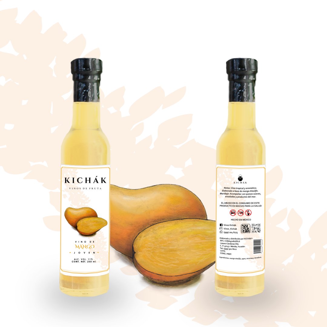 VINO DE MANGO KICHÁK 250 ML