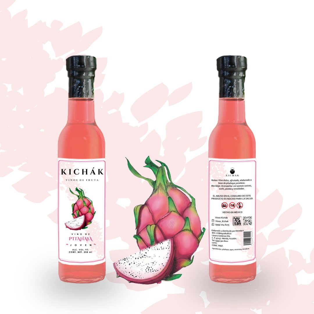 VINO DE PITAHAYA 250 ML
