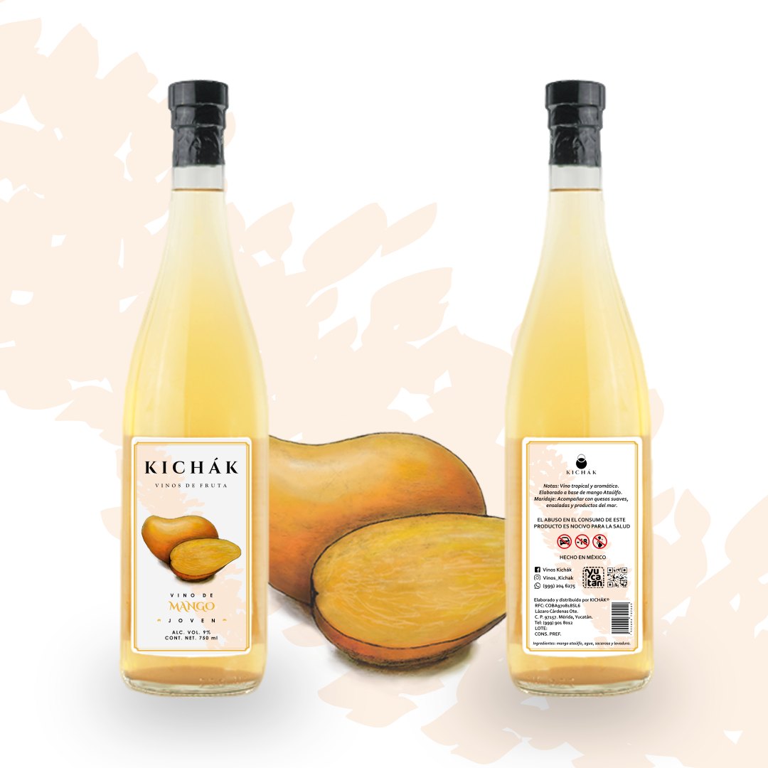 VINO DE MANGO KICHÁK 750 ML