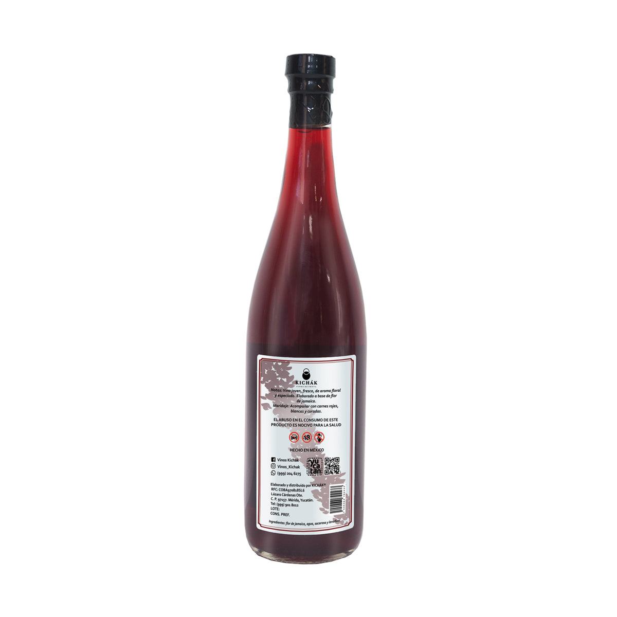 VINO DE JAMAICA KICHÁK 750 ML